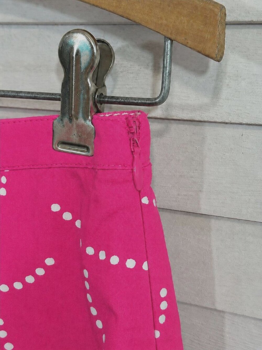 Boden Pink A-Line Cotton Skirt Size 6 6R - Picture 5 of 10